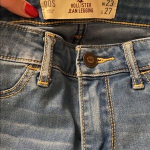 Hollister blue jeans